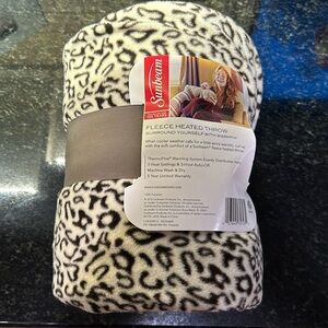 Sunbeam fleece heated throw